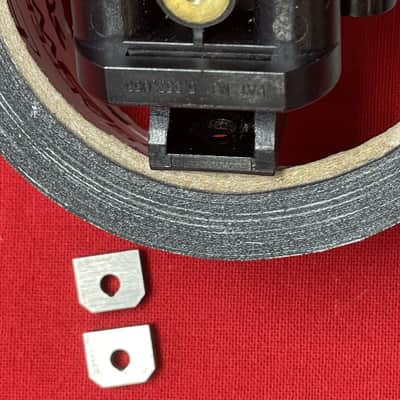DW Nickel Drumworks Throw Off 1997 - Black/Brass image 5
