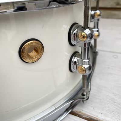 Pearl MPL -Masters Premium Legend 14x5.75” snare 2012 - White image 12