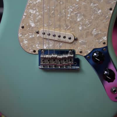 Fender Custom Shop Cyclone Aged Daphne Blue USA 2002 image 8
