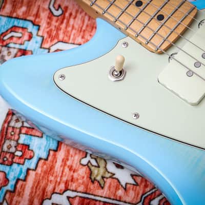 FENDER MIJ Hybrid II Jazzmaster FMT "Celeste Blue + Maple" (2024) image 8