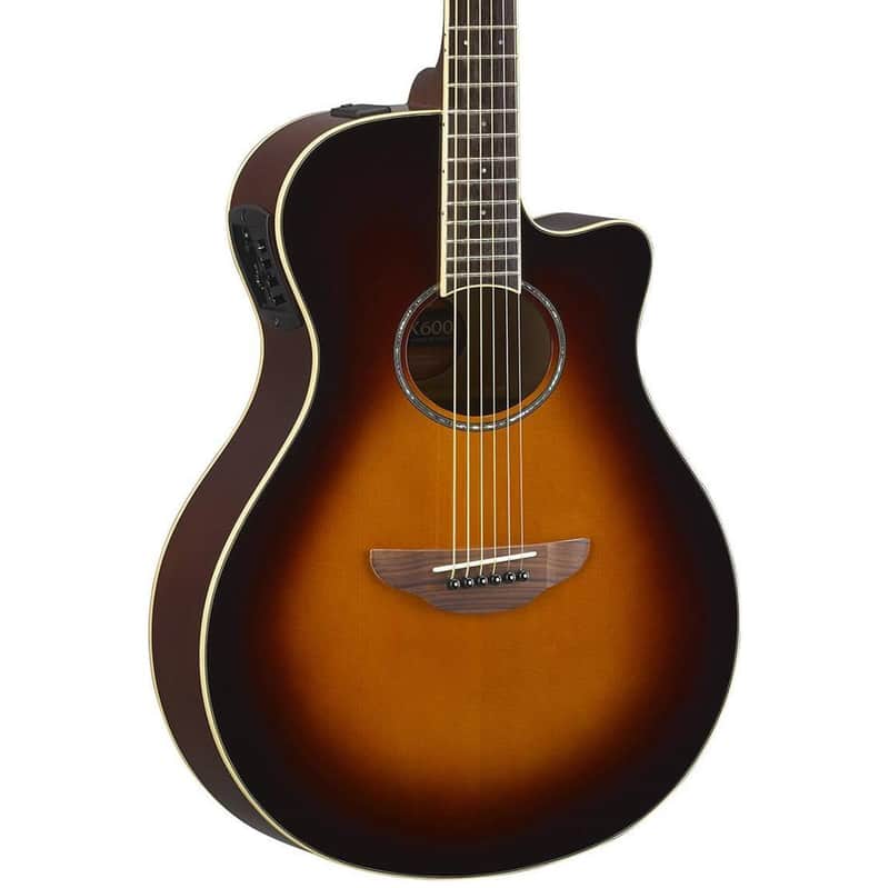 Yamaha APX600 Acoustic-Electric Guitar (Old Violin Sunburst) image 1