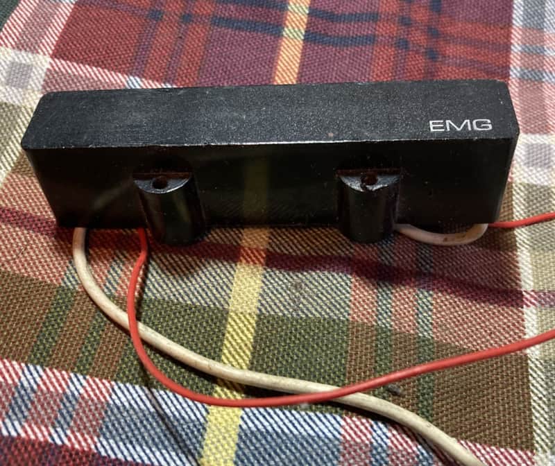 Vintage 1980s EMG LJ5 5-String Jazz Bass Bridge Pickup image 1