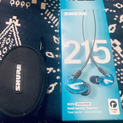 Shure SE215 PRO Wired In-Ear Monitors - 64" Cable 2022 - Present - Black image 1