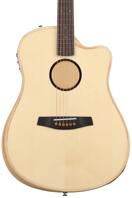LR Baggs AEG-1 Acoustic-electric Guitar - Natural  Spruce Top image 1