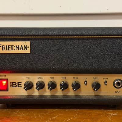 Friedman BE-Mini 30-Watt Solid State Guitar Amp Head 2021 - Present - Black image 1