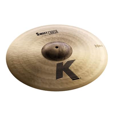 Zildjian K Sweet Crash Cymbal with 18-Inch Diameter, Extra Thin Weight, Unlathed Bell, and K-Style Hammering Technique image 2