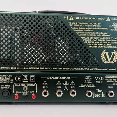 VICTORY V30 THE JACK MKII AMP STEALTH GREEN | RARE <  5 MADE | FOOT PEDALS & BAG! image 4
