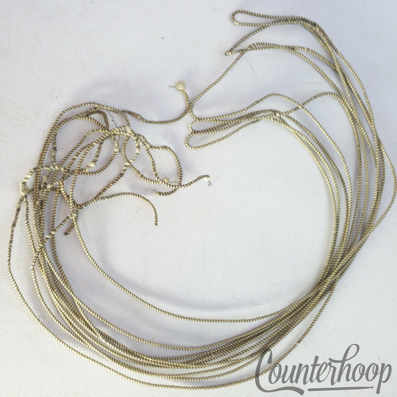 Gretsch 14" 10-Strands Snare Drum Coiled Metal/Cloth 17.5"Wires Marching Parade — main photograph