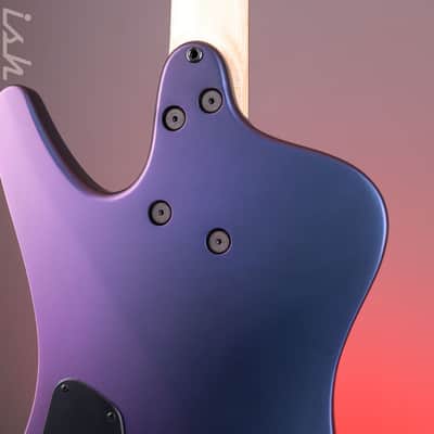 Dingwall D-Roc Standard 5-String Bass Matte Blue to Purple Colorshift B-Stock image 9