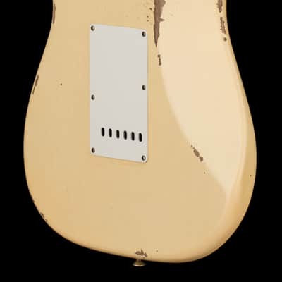 Fender Custom Shop Empire 59 Transition Stratocaster Relic - Aged Vintage White #19335 image 9