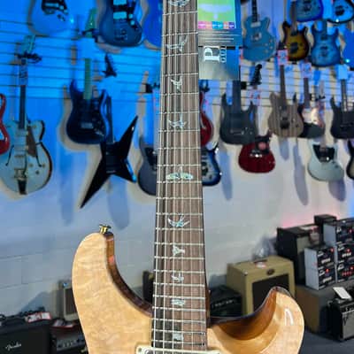 PRS Wood Library Custom 24 - Custom Color / Natural - Quilt 10 Top, Brazilian RW, Paisley Case, Signature Dealer 757 image 7