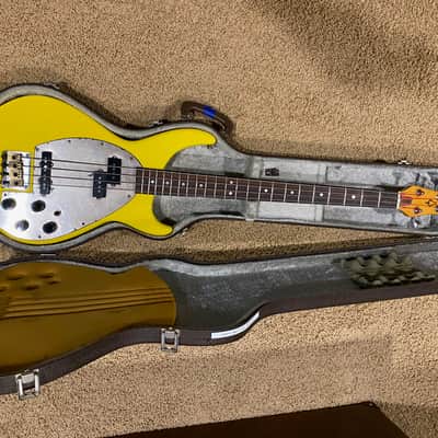 Daion Savage Yellow Electric Bass w/ Original Daion Branded Hardshell Case image 17