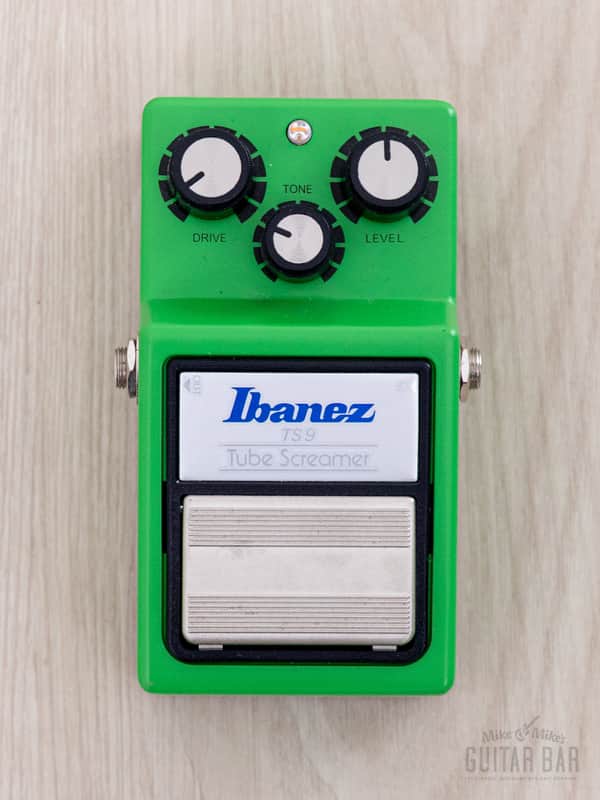 2000s Ibanez TS9 Tube Screamer Reissue Overdrive Guitar Effects Pedal Japan imagen 1