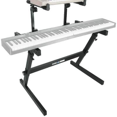 Quik Lok Z-726 2-Tier Z-Style Keyboard Stand 34 inch Width + Headphones image 14