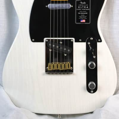 Fender '50s Telecaster; American Ultra Luxe Vintage - 2025 - White Blonde image 1