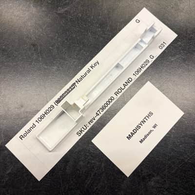 ORIGINAL Roland Replacement G Key (106H029) for Juno-6/60/106, Jupiter-6/8, HS-60, SH-101, VK-09, JX-3P, HS-10/Juno-1, System 100m 184, etc image 2