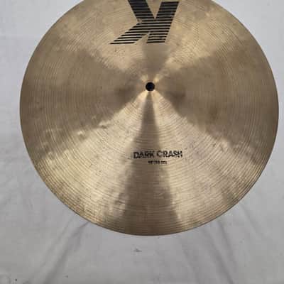 1980s Zildjian IAK 15" Dark Crash Cymbal - Traditional (C020-C2) image 1