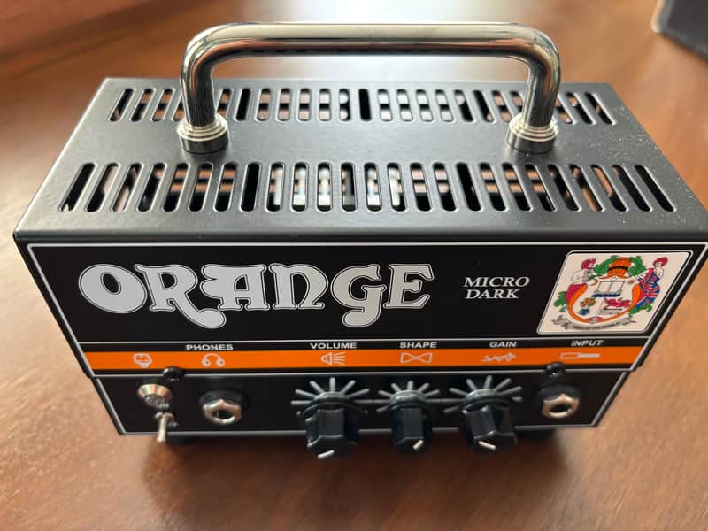 Orange Micro Dark 20-Watt Guitar Amp Head 2015 - Present - Black image 1