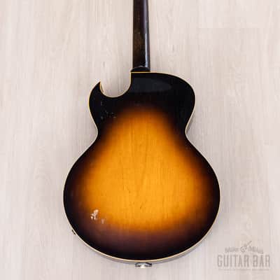 1956 Gibson ES-175 Vintage Archtop Electric Guitar Sunburst w/ P-90, Case image 3