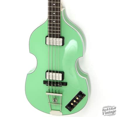 Hofner 500/1 Gold Label Violin Bass Surf Green B-Stock image 1
