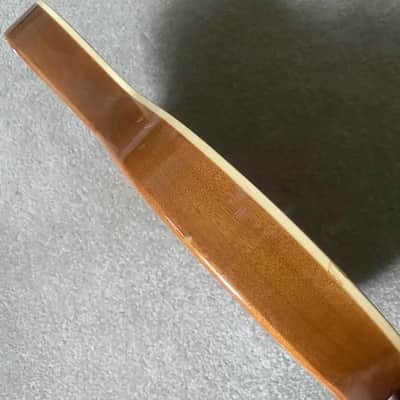 Single Cut Guitar Body, Sunburst, Flamed Maple, Mahogany image 6