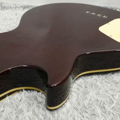 2010 Fernandes Burny LPB-65 STANDARD Vintage Cherry Sunburst Made in China image 12
