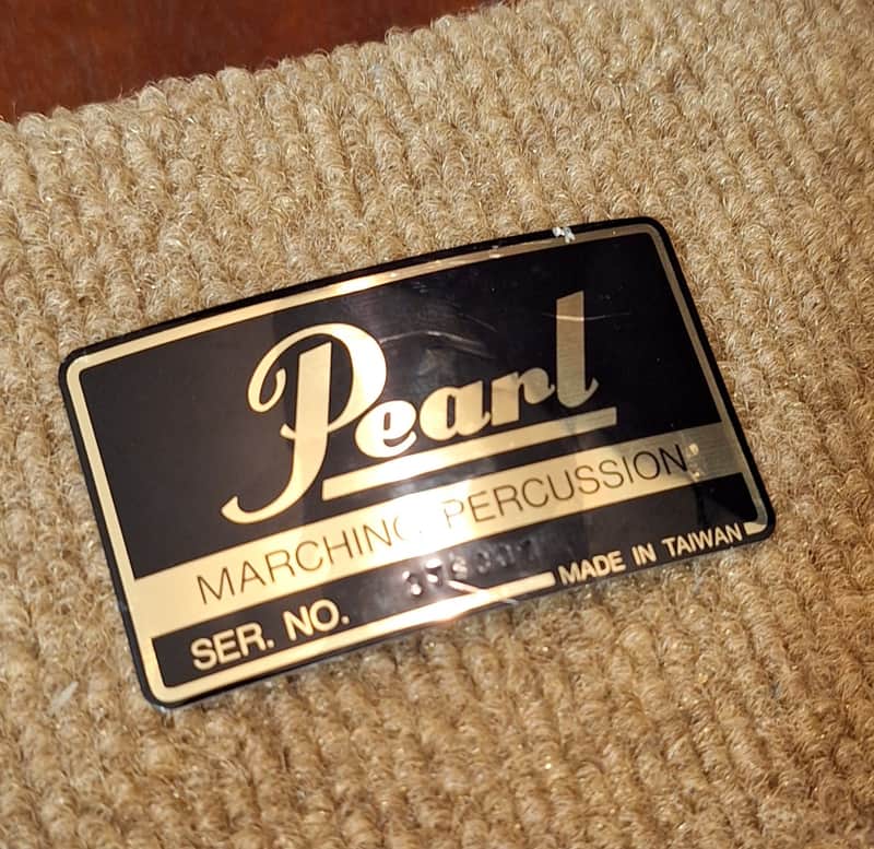 Pearl Marching Drum Badge for Snare Bass or Tom Lot 82-73 image 1