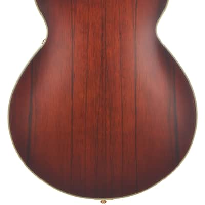 D'Angelico SS Deluxe Satin Brown Burst w/Case image 2