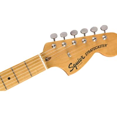 Squier Classic Vibe '70s Stratocaster HSS - Black w/ Maple FB image 9