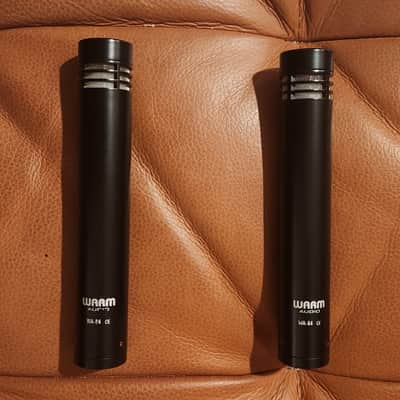 Warm Audio WA-84 Stereo Pair Small-diaphragm Condenser Microphones + Case Mounts 2019 - Present - Black image 5