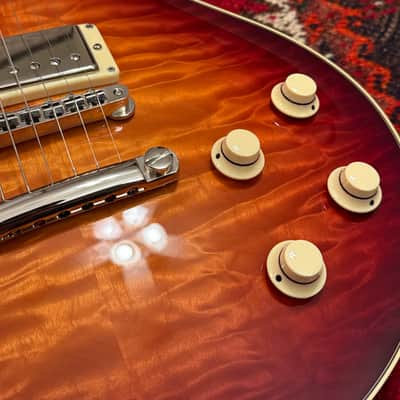 Collings CL City Limits Deluxe Quilt Top w/ Parallelogram Inlays image 5