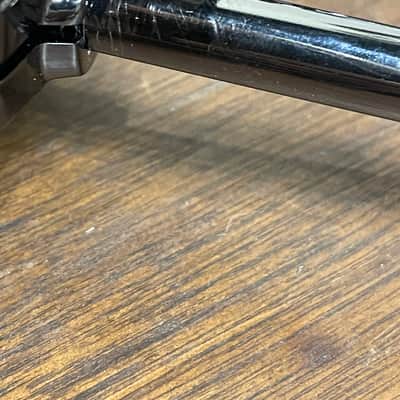 Tama Black Nickel Drum Spurs w Mounts Complete Pair image 15