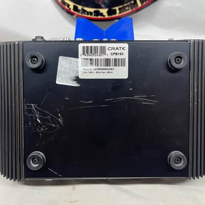 Crate CPB150 PowerBlock Stereo Guitar Head Amplifier with Bag image 7