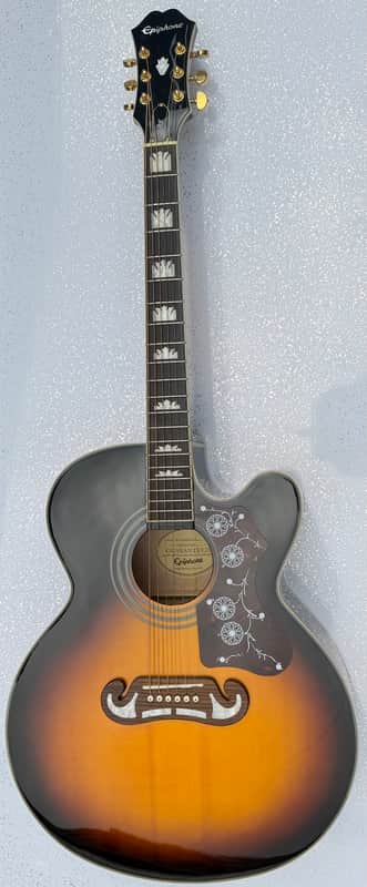 Epiphone EJ200SCE Super Jumbo (2010 - 2020) + Epiphone fitted hard case image 1
