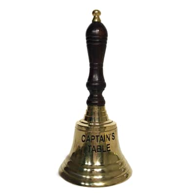The Ventiano Medium Hand Bell with Wooden Handle - Tuned to C# image 3