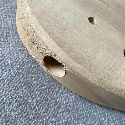 Unfinished 7 String Guitar Basswood Body DIY Project image 7
