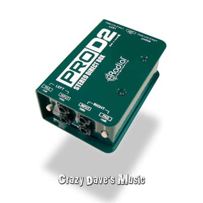 Radial ProD2 Stereo Direct Box | Reverb