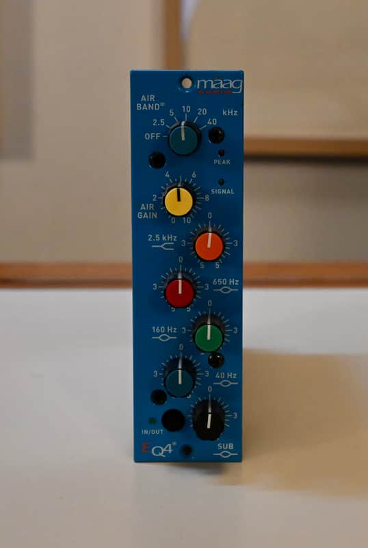 Maag Audio EQ4 500 Series Equalizer Module 2010s - Blue image 1