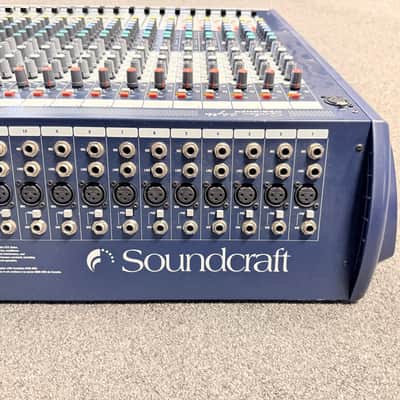 Soundcraft GB2 32-Channel Analog Mixing Console – 32x4 Live/Studio Mixer w/ 6 Aux Sends Mid–Late 2000s image 9