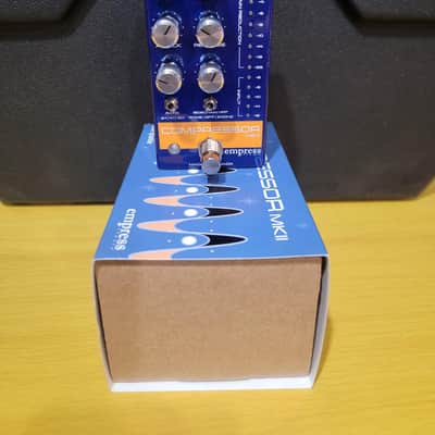 Empress Effects Guitar Compressor MKII Pedal - Blue | Reverb