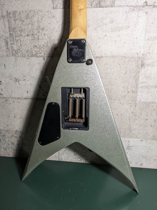 Grover Jackson King V 90's Silver Flake Made in Japan KV | Reverb