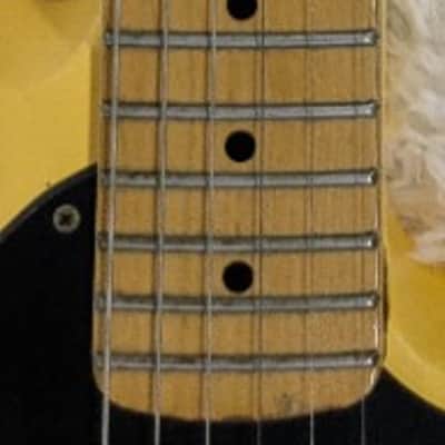 Vintage Epiphone T-310 Tele Style Electric Guitar Yellow w/Gig Bag - 1989 ? image 2