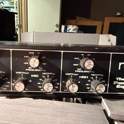 Moog MKPE Three Band Parametric Equalizer 1970s - Black image 2