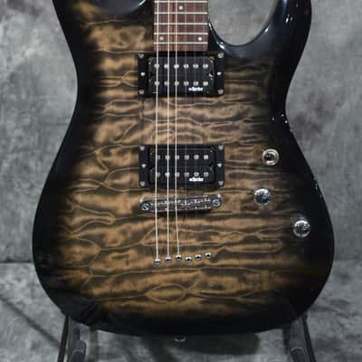 Schecter C-6 Plus Diamond Series Charcoal Burst w/ FAST Same Day Shipping image 1