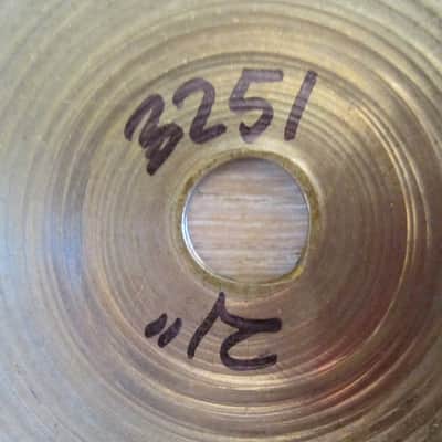 21" Zildjian A 1970s Ride Cymbal - Vintage image 5