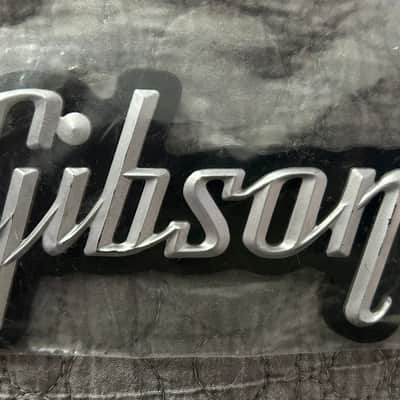 Gibson Amp Logo 1966 - Silver/Black image 3