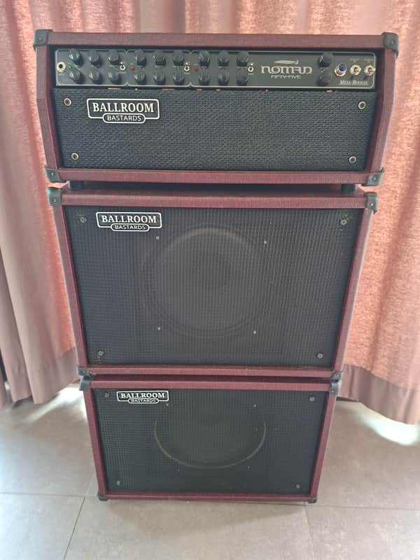 Mesa Boogie Nomad 55 Head - Stack Custom 2000's - WineRed Tolex image 1
