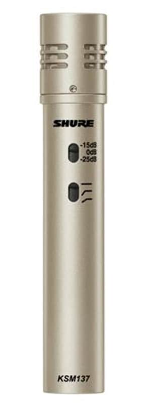 Shure KSM137 Cardioid Condenser Microphone with Windscreen image 1