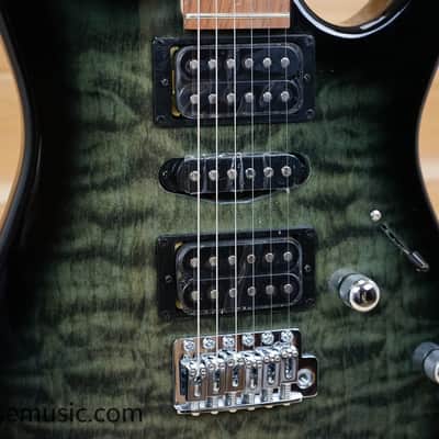 Ibanez GRX70QA-TKS Gio - Transparent Black Sunburst image 5