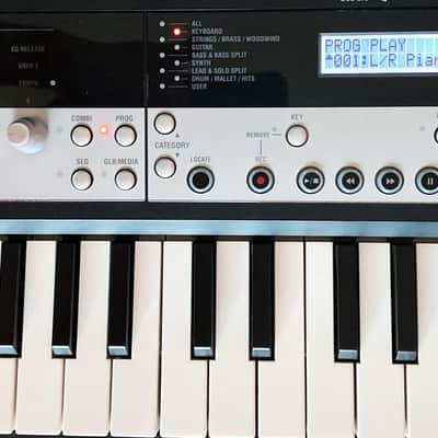 Korg microSTATION Music Workstation compact 61 mini-key synthesizer workstation Synth imagen 3